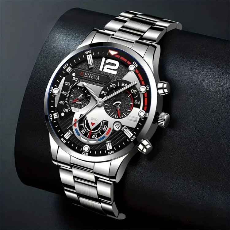 eagletime Orlando for men مردانه ▪️بند فلزی طرح 3موتور دار