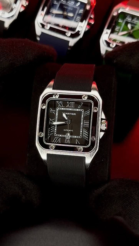 ساعت زنانه CARTIER for wome مدل سانتوز ژاپن