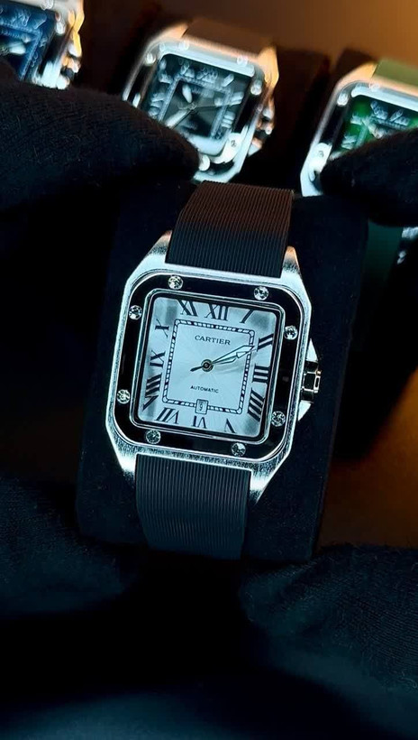 ساعت زنانه CARTIER for wome مدل سانتوز ژاپن