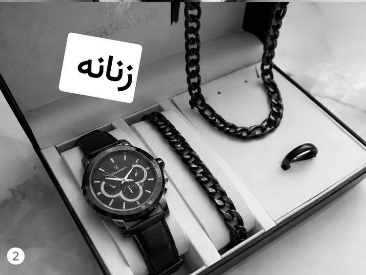 ست ساعت مردانه و زنانه به همراه دستبند و حلقه