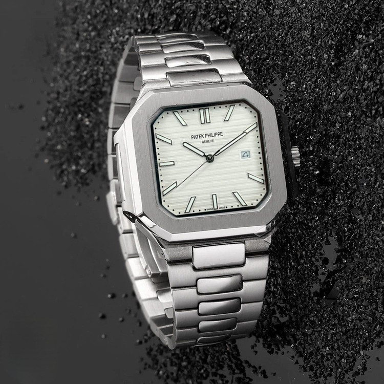 Patek philippe For men CLASSIC #مردانه #فلزی موتور ژاپن دارای روزشمار بند استیل رنگ ثابت سایز کلاسیک ضدآب