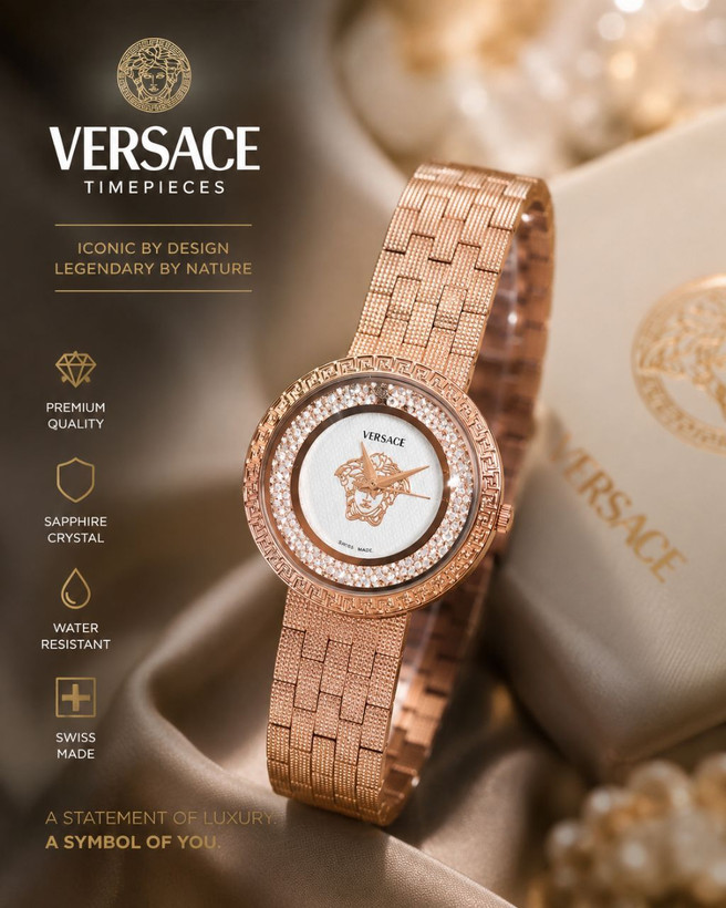 Versace Realy ورساچه #مجلسی تلالویی زیبا وچشم نواز برای خاص پسندان این برندمتفاوت رو با توجه به درخواستهای مکرر همکاران شارژ کردیم که دنبال ساعتهای دستبندی مجلسی بودن طرح تیفانی قفل دستبندی موتورکوارتز قاب نگینی بند دستبندی