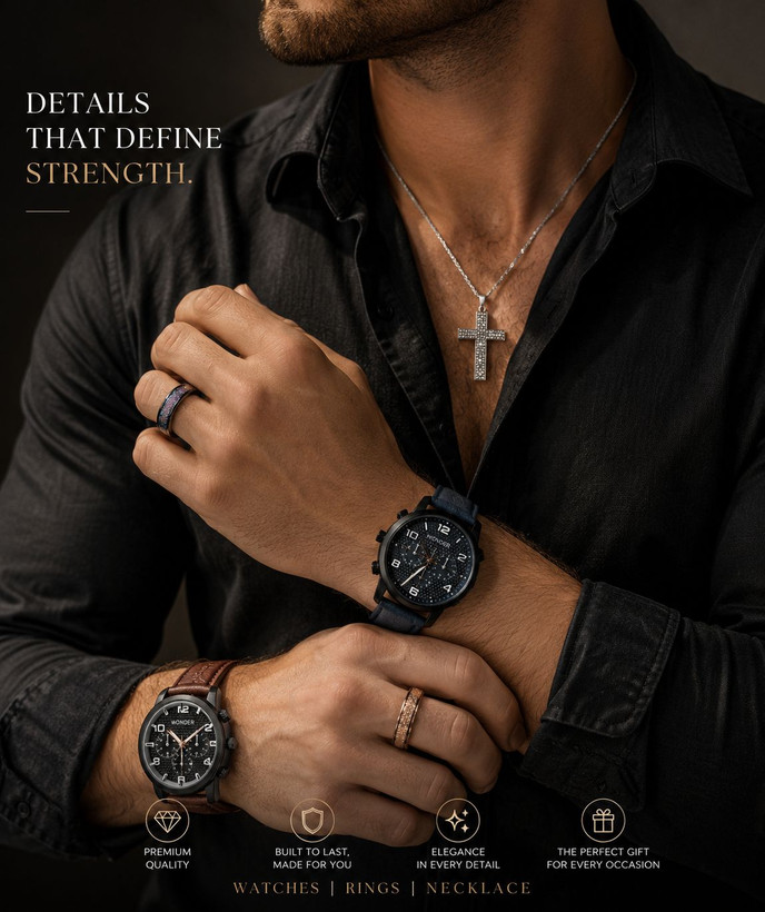 Apache fashion For men #چرمی موتور باکیفیت کوارتز صفحه طرح دار بند چرمی صابونی قاب استیل رنگ ثابت شیشه تراش ۳۰ درصد تخفیف ویژه کد000500590 قیمت فقط 590هزار تومان کد000300350 قیمت گردن بند و زنجیر 350تومان کد008098 قیمت حلقه 98 هزار تومان به همراه جعبه هدیه بالشتک دار و باتری یدک تعداد محدود