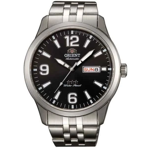 ORIENT For men ✔️ ساعت اورینت ✔️ صفحه گرد ✔️دو تقویم (ماه و ایام هفته) ✔️ موتور ژاپن کیفیت عالی ✔️قاب و بند استیل ✔️رنگ ثابت و ضدآب ✔️قفل ضامن دار ✅