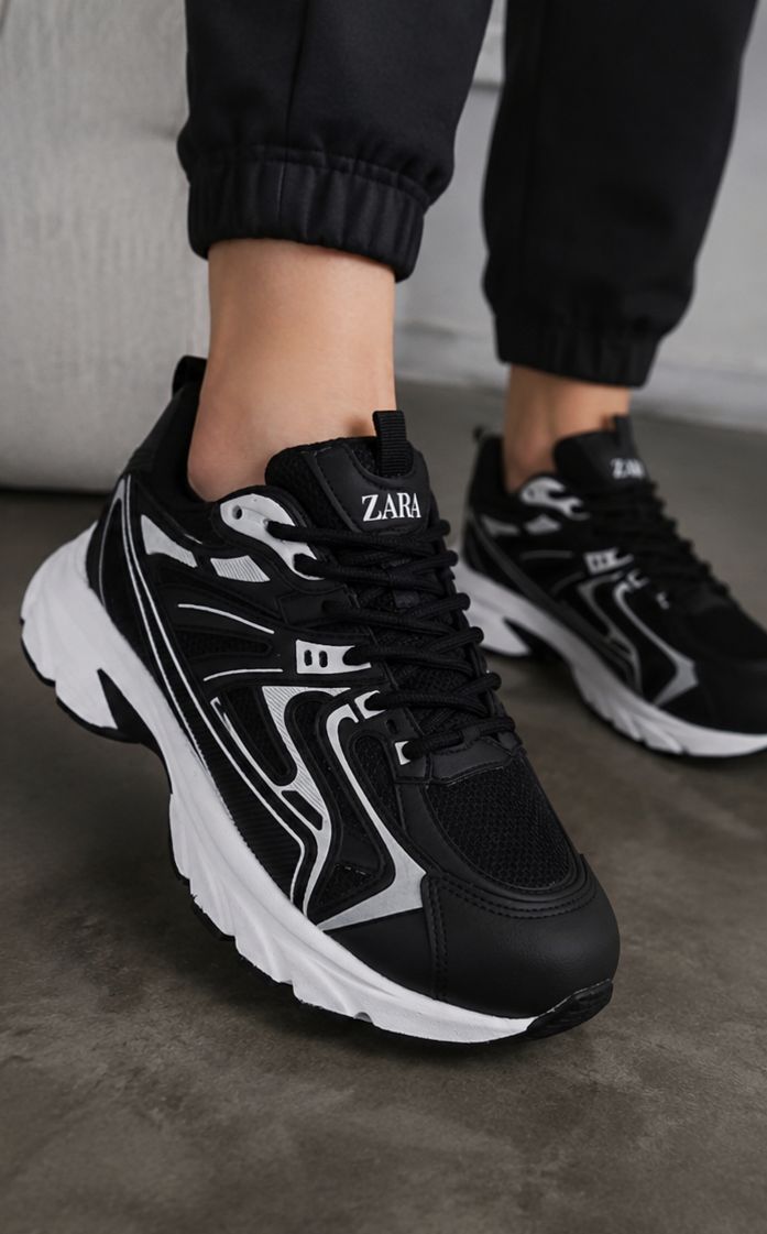 #کتونی کد 999👟 مدل جدید ZARA 🫶 زیره پی یو🦶 لژ 3cm شیک ترین پاخور