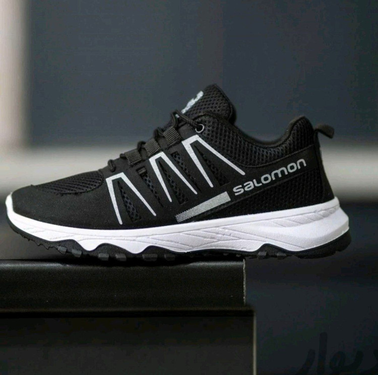 کفش اسپرت مردانه مدل سالامون👟🔥 ✅جنس رویه پارچه و فابیلاک ✅زیره از جنس pu تزریق مستقیم