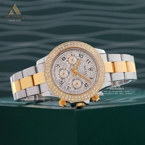rolex #مجلسی طرح ۳ موتور بند طرح استیل صفحه رومی قاب دور نگین