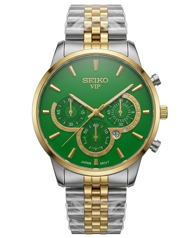 ELEGANCE CITIZEN ROMANSON SEIKO For men #فلزی #مردانه موتور کوارتز شرکتی قفل کلیپسی بنداستیل رنگ ثابت قاب استیل طرح سه موتور دارای روز شمار بند اجری ضدآب