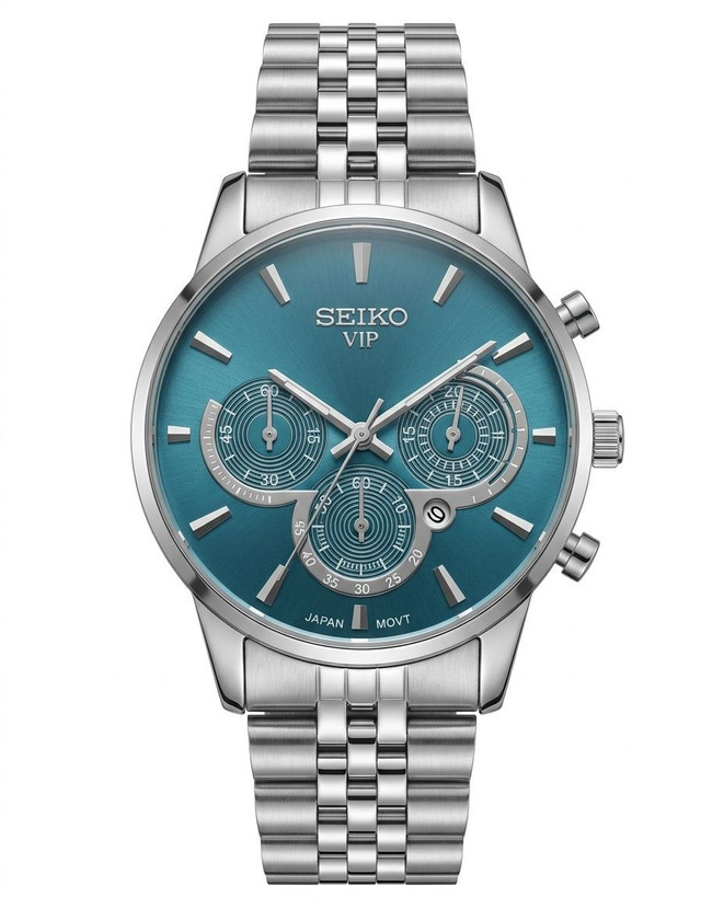 ELEGANCE CITIZEN ROMANSON SEIKO For men #فلزی #مردانه موتور کوارتز شرکتی قفل کلیپسی بنداستیل رنگ ثابت قاب استیل طرح سه موتور دارای روز شمار بند اجری ضدآب