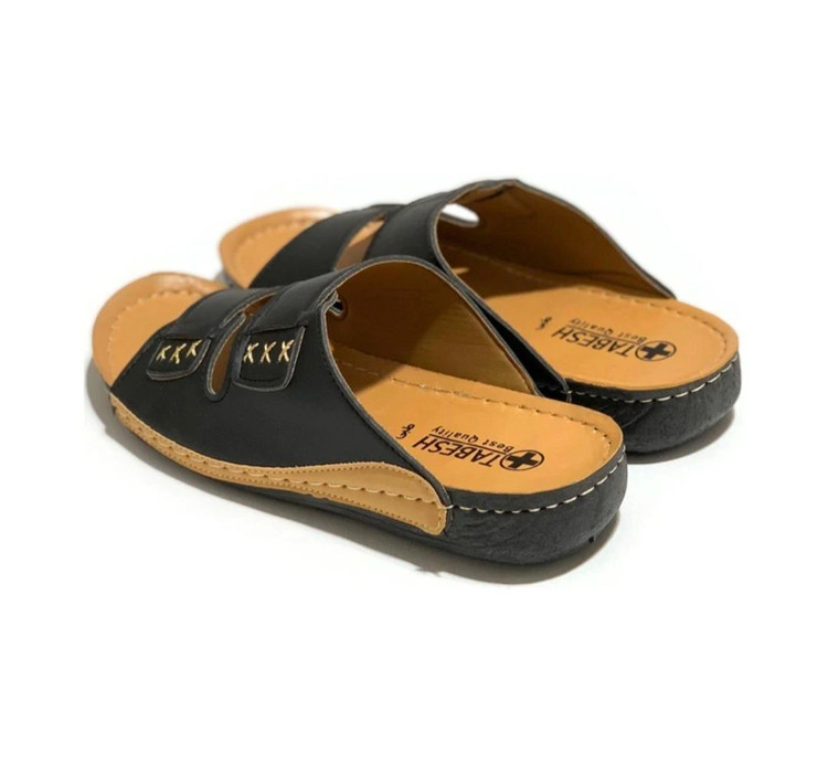 🆔 شناسه :764570 نام : صندل مردانه مدل آفتاب 👞 ✅جنس رویه چرم صنعتی ✅زیره از جنس پی یو ✅ دور دوخت شده ✅️