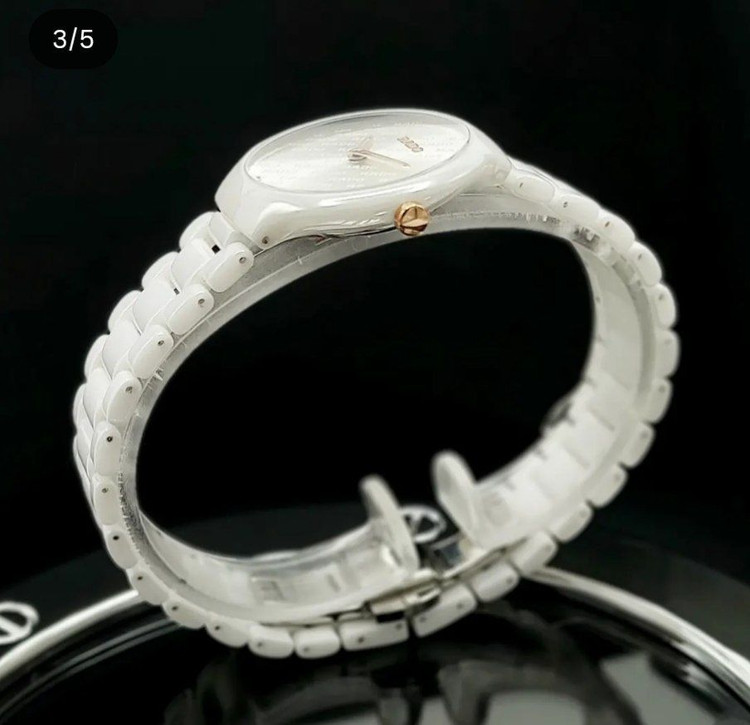 RADO JUBILE Original موتور ژاپن فول سرامیک قفل استیلرنگ ثابت شیشه کریستال ضدخش ضدآب