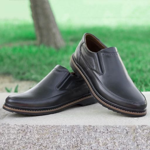 🆔 شناسه : #76379 نام : کفش جدید مردانه مدل آرش🔥👟 ✅جنس رویه چرم صنعتی ✅زیره از pvc ✅دور دوخت شده