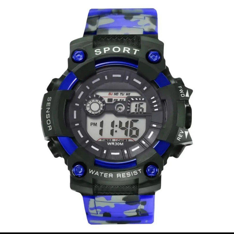 طرح G-shock walar led for teen موتور ضدآب بند رابر با کیفیت قفل و قاب پشت استیل ❌امکانات: ♦️نمایش ساعت بصورت دیجیتال ♦️دارای آلارم ♦️چراغ دیدشب ♦️نمایش کامل تاریخ (سال ماه و هفته) ♦️محاسبه کرنومتر صفحه ضدخش ضدآب و ضربه و ... . ❌یک ساعت ایدهآل برای ورزشکاران
