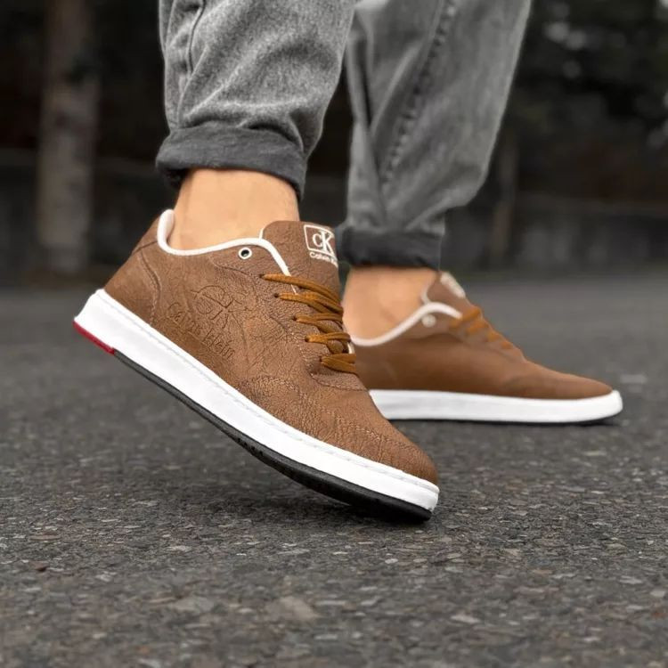 🆔 شناسه : #76346 نام : کفش اسپرت مردانه مدل لاگوست 👟🔥 ✅جنس رویه چرم صنعتی با کیفیت ✅جنس زیره پی یو ✅دوردوخت شده ✅نرم و منطعف