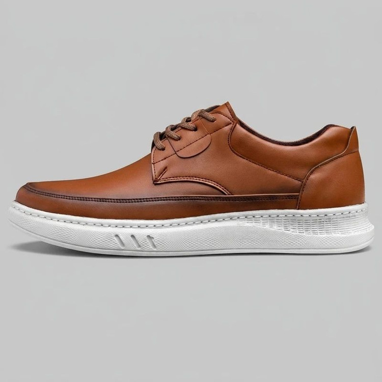 کفش مردانه مدل آلبرت🔥👟 ✅جنس رویه چرم صنعتی لکسوس ✅زیره از جنس پلیمر دور دوخت شده