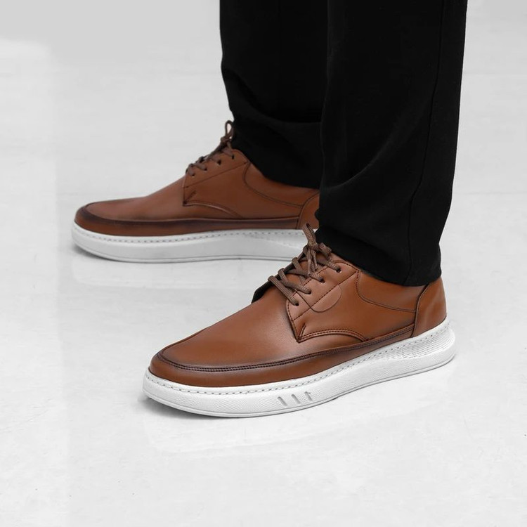 کفش مردانه مدل آلبرت🔥👟 ✅جنس رویه چرم صنعتی لکسوس ✅زیره از جنس پلیمر دور دوخت شده