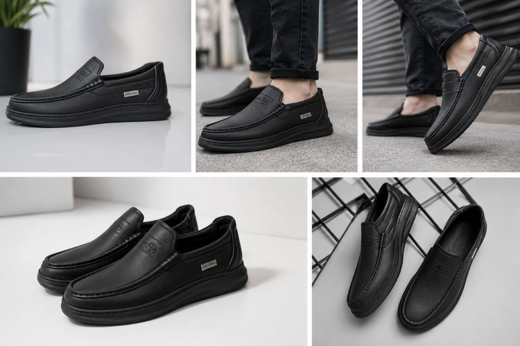 کالج مردانه مدل آراد👞 #کفش_مردانه ✅جنس رویه چرم صنعتی لکسوس ✅زیره از جنس پلیمر دور دوخت شده