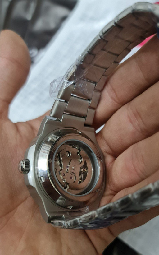 PATEK PHILIPPE ORIGINAL AUTOMATIC اتومات موتور ژاپن پشت شیشه ای قاب استیل قفل پروانه ای دارای شماتیک وضعیت بند استیل رنگ ثابت یا چرم اصلی شارژ گیری سریع با حرکت دست
